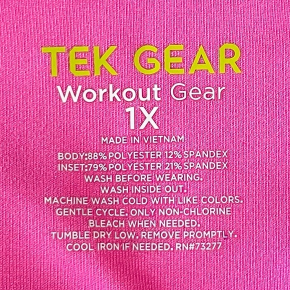 New Women’s Tek Gear Crop Pants - Picture 5 of 5